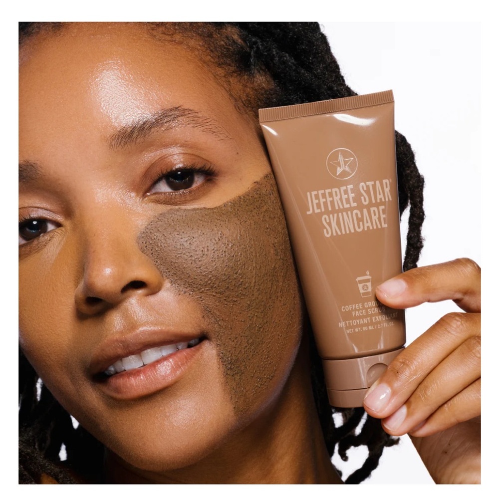 Jeffree Star Skincare Coffee Exfoliating Scrub - caffeine infused - NIB - Picture 4 of 6